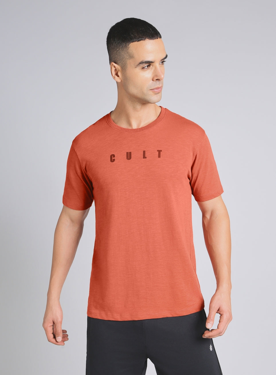 Men's Rust Cult Printed All-Day Play T-shirt