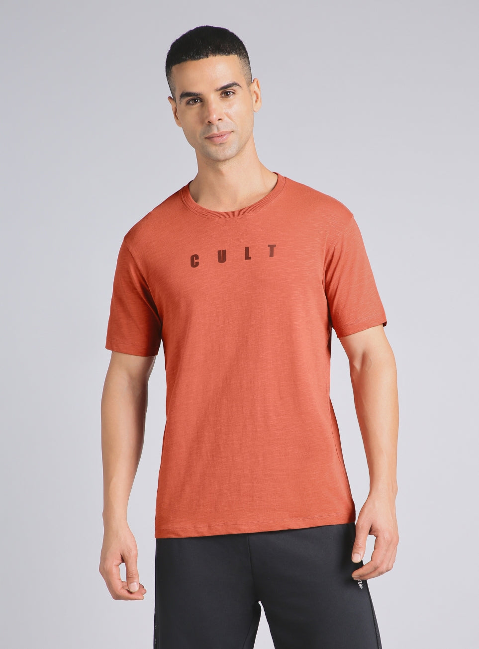 Men's Rust Cult Printed All-Day Play T-shirt