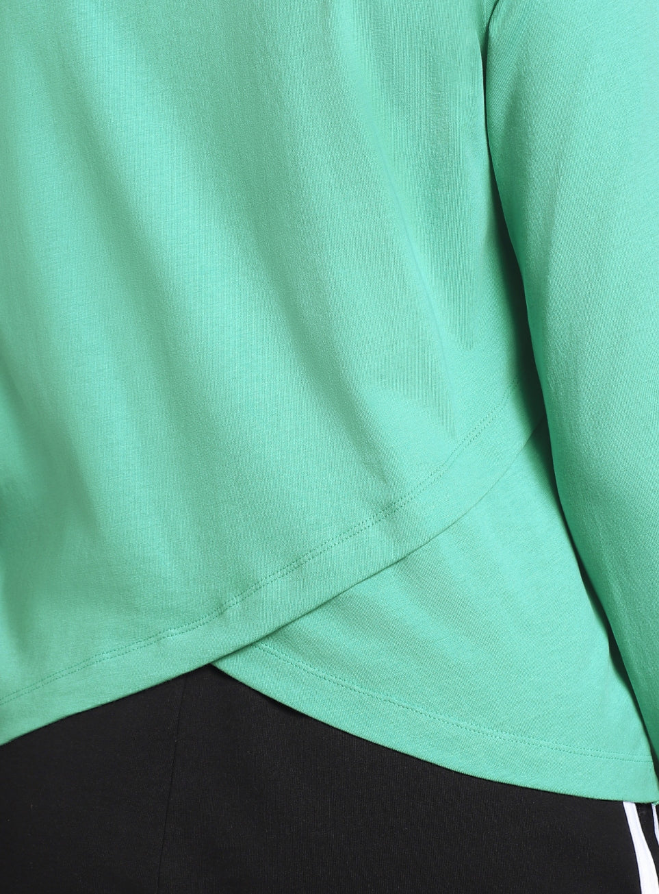 Women's Green Cult Logomanaia Full Sleeve T-shirt