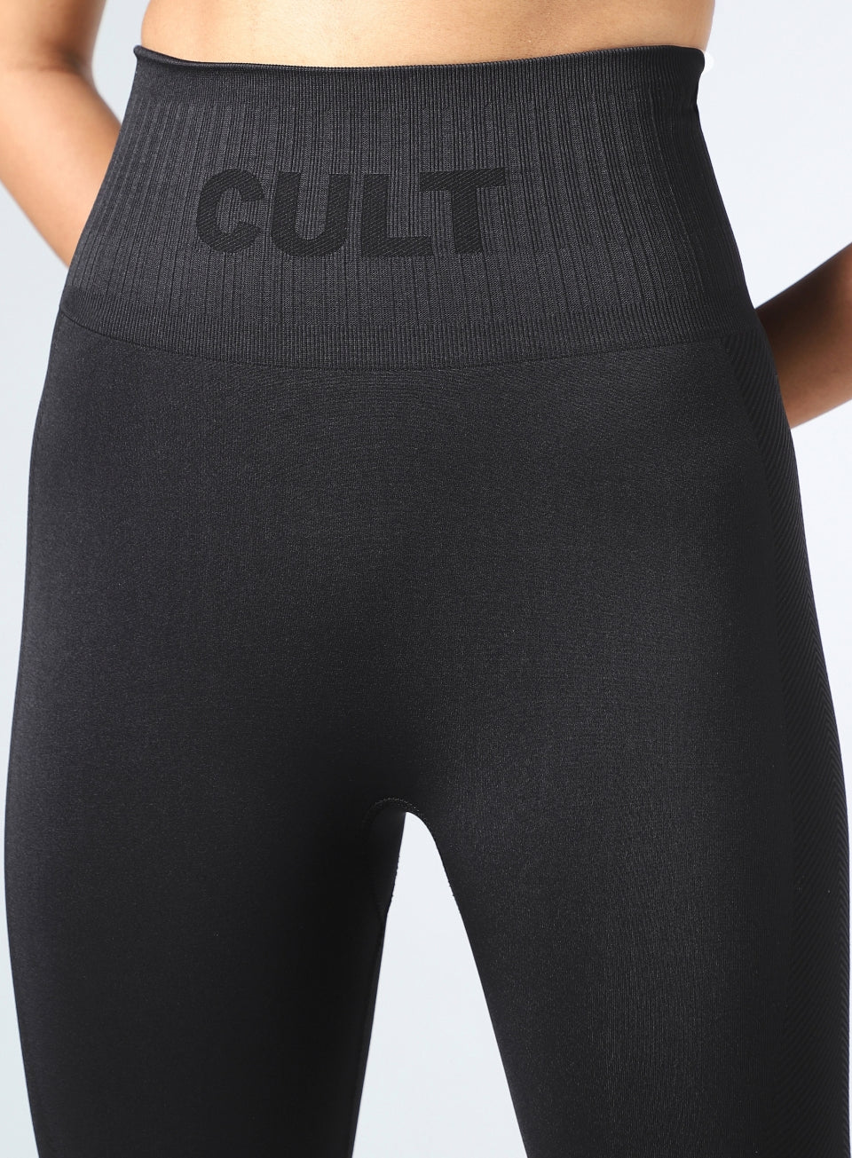 Women's Black Sculpt Seamless Tights