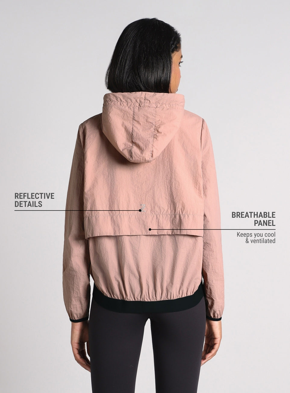 Women's Blush Runner's Essential Jacket