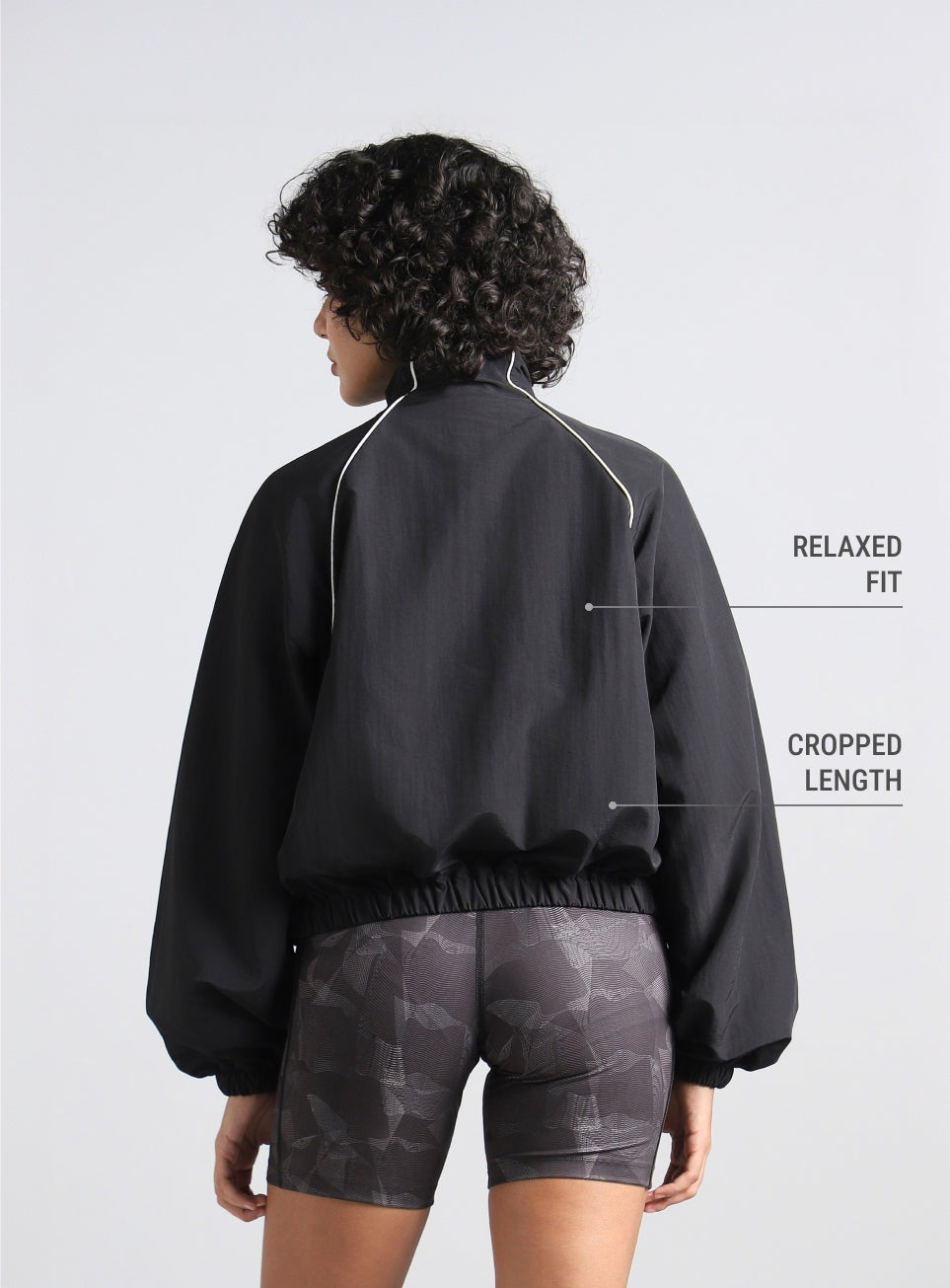 Women's Black Combat Pro Relaxed Fit Jacket