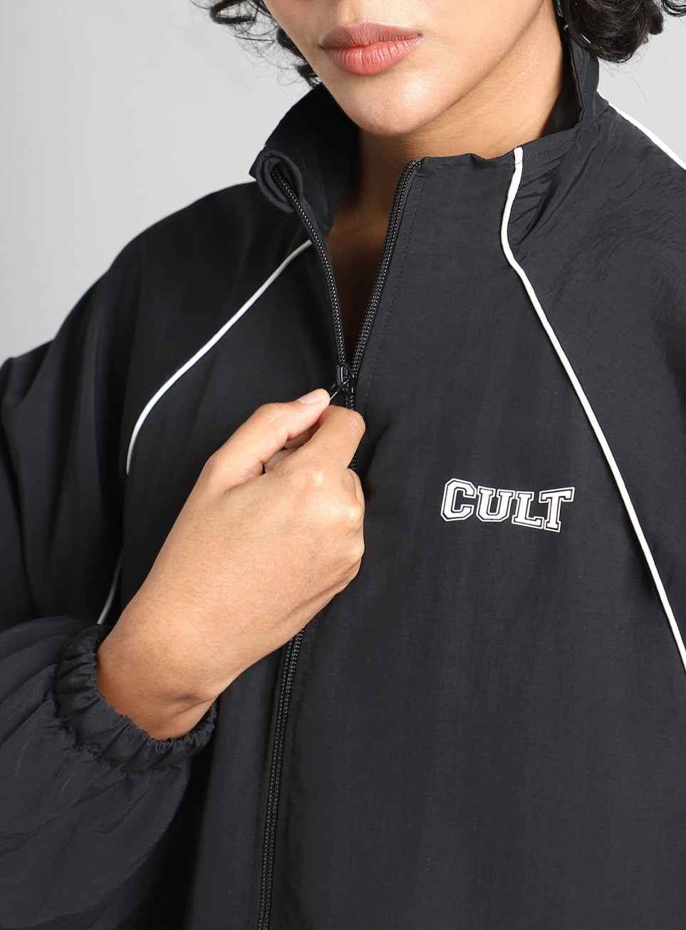 Women's Black Combat Pro Relaxed Fit Jacket