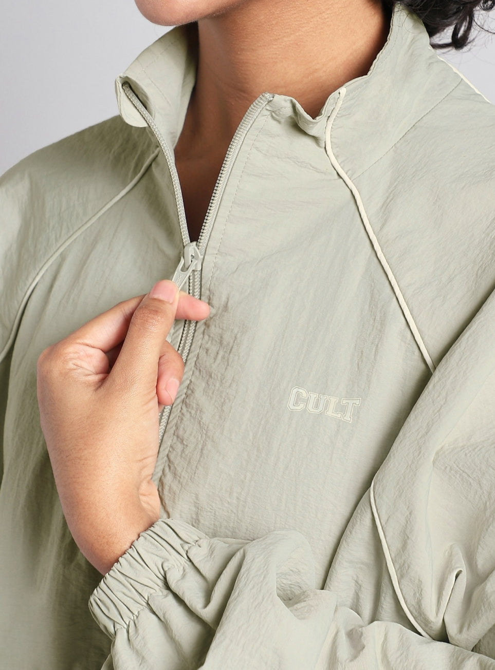 Women's Grey Combat Pro Relaxed Fit Jacket