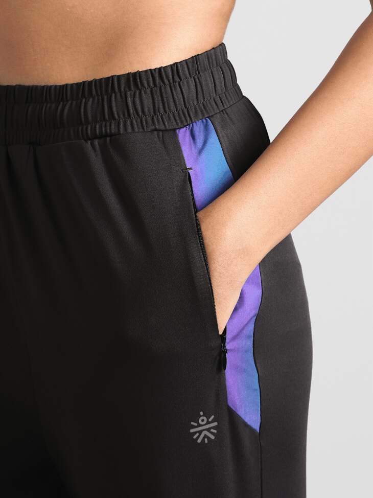 Women's Grey Halo Night Run Joggers