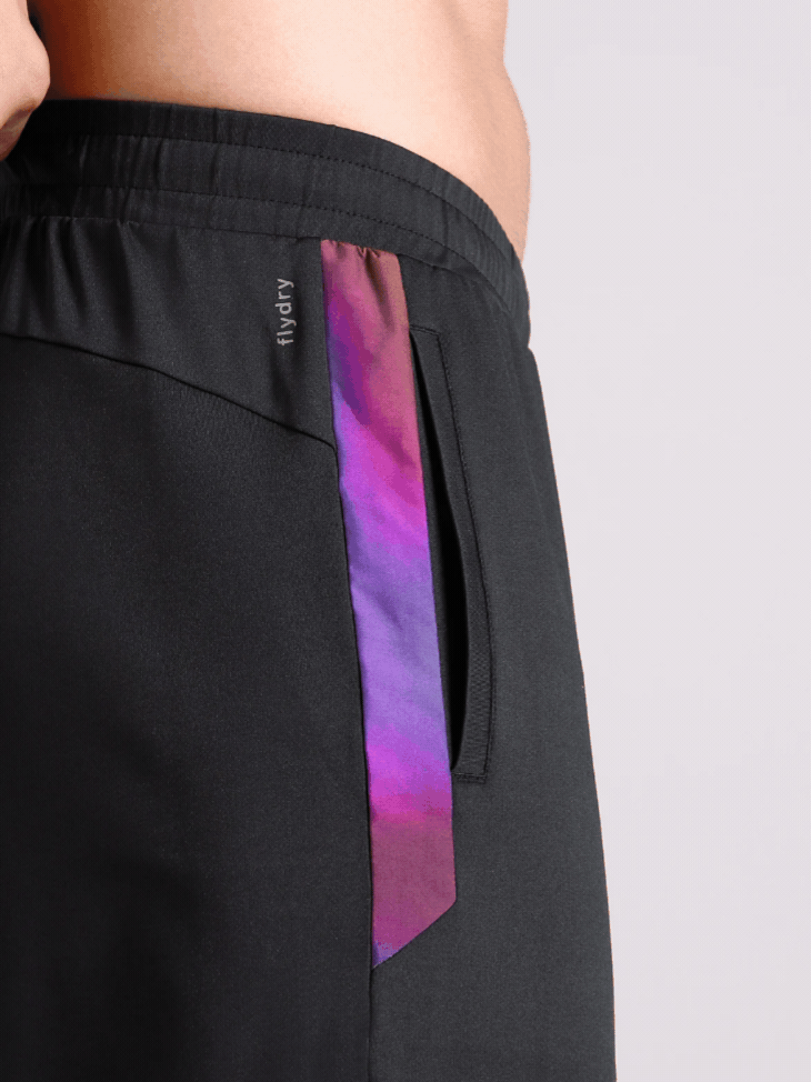Men's Black Halo Night Run Joggers