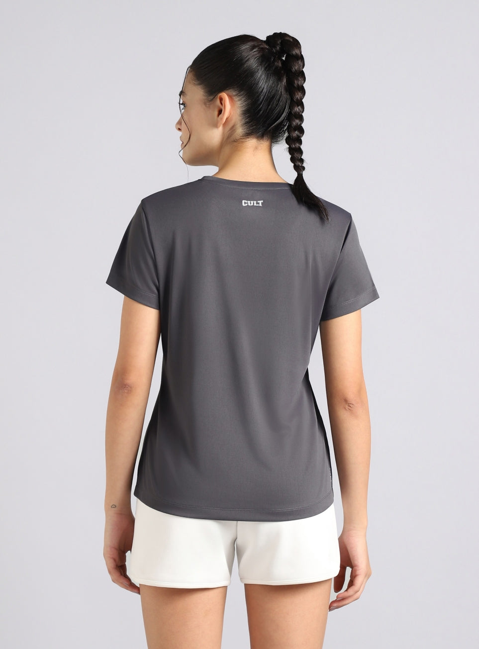 Women's Grey Combat Pro Training T-Shirt