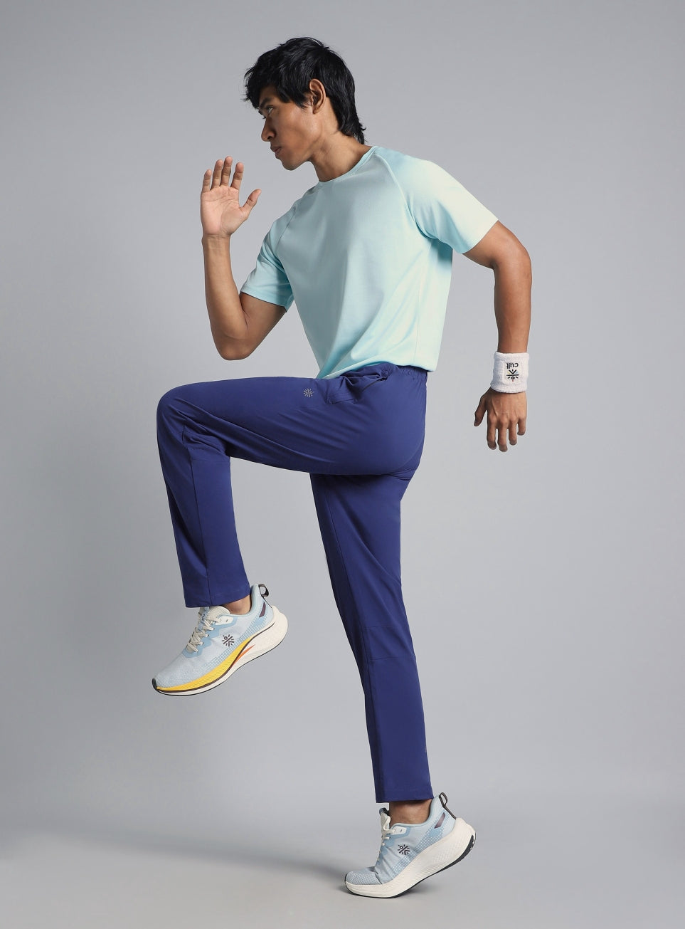 Men's Blue Dark Series Running Trackpants