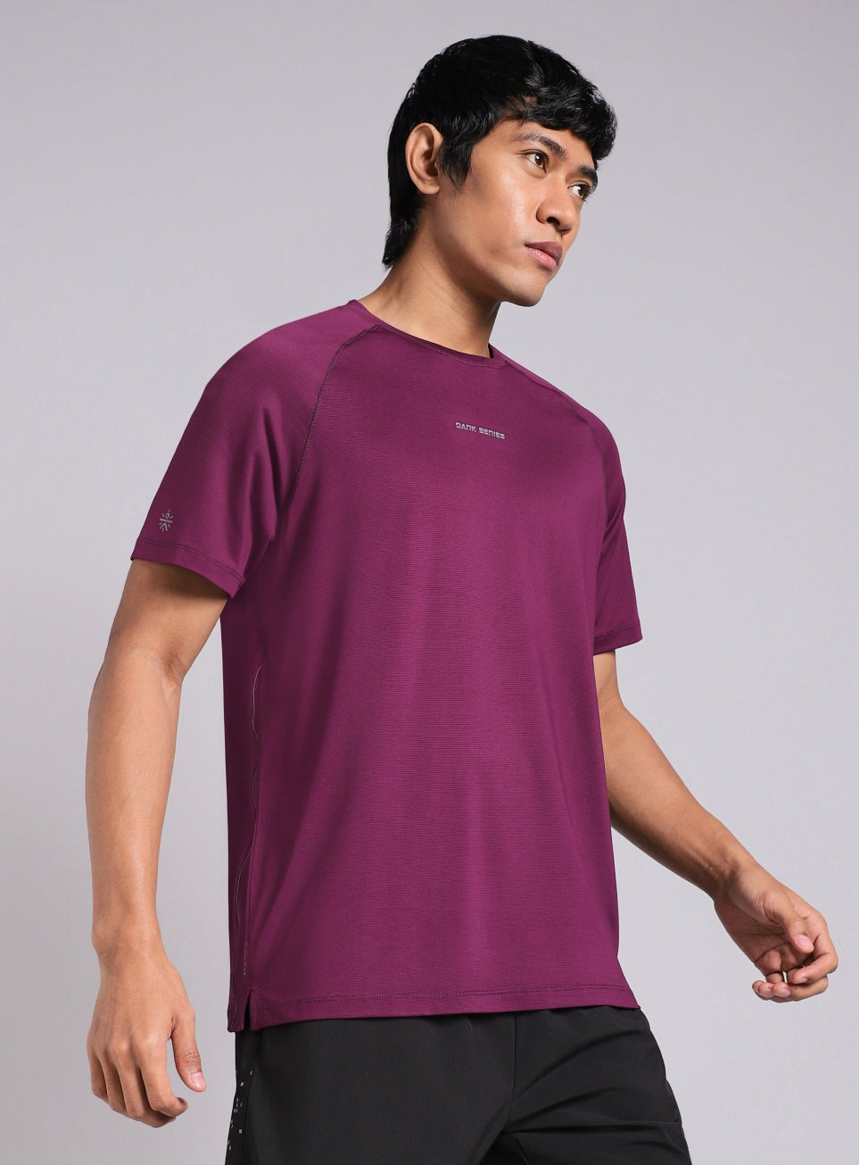 Men's Maroon Dark Series Speed Run T-shirt