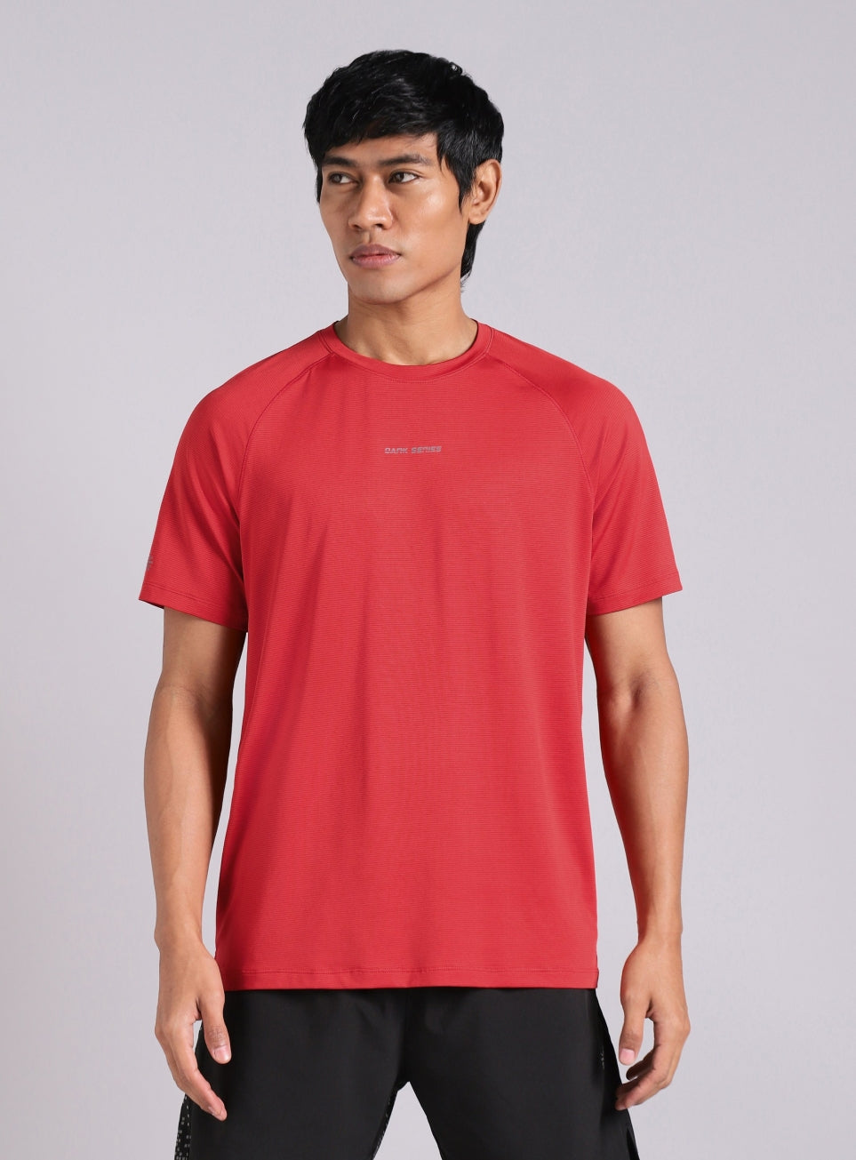 Men's Red Dark Series Speed Run T-shirt
