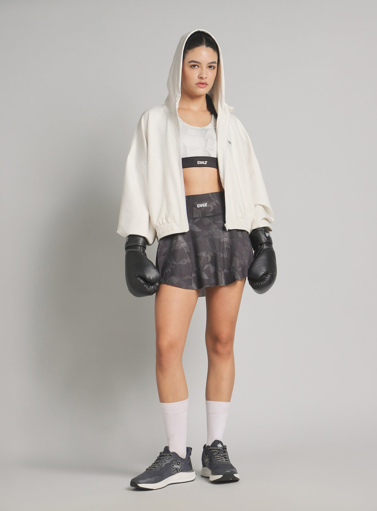 Women's White Combat Training Jacket