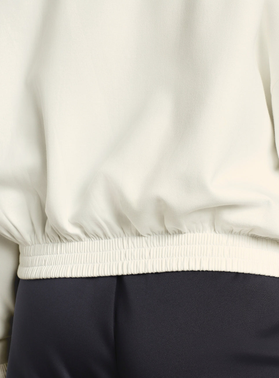 Women's White Train Combat Boxy Fit Jacket