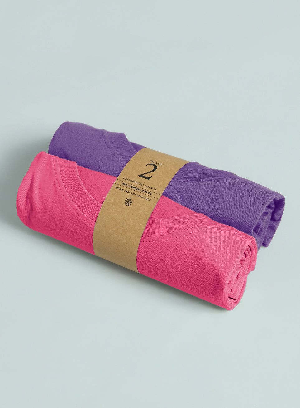 Women's Cult Essential Cotton Pack of 2 Full Sleeve T-shirts