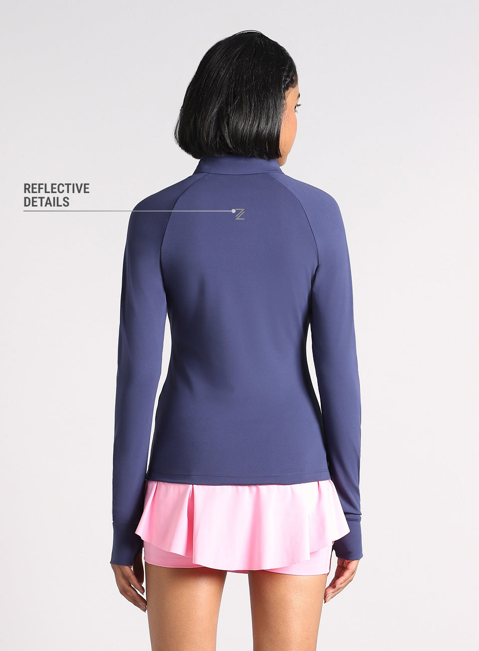 Women's Blue Performance Training Essential Jacket