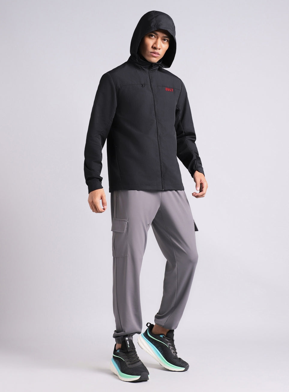 Men's Black Trail Blaze Outdoor Jacket