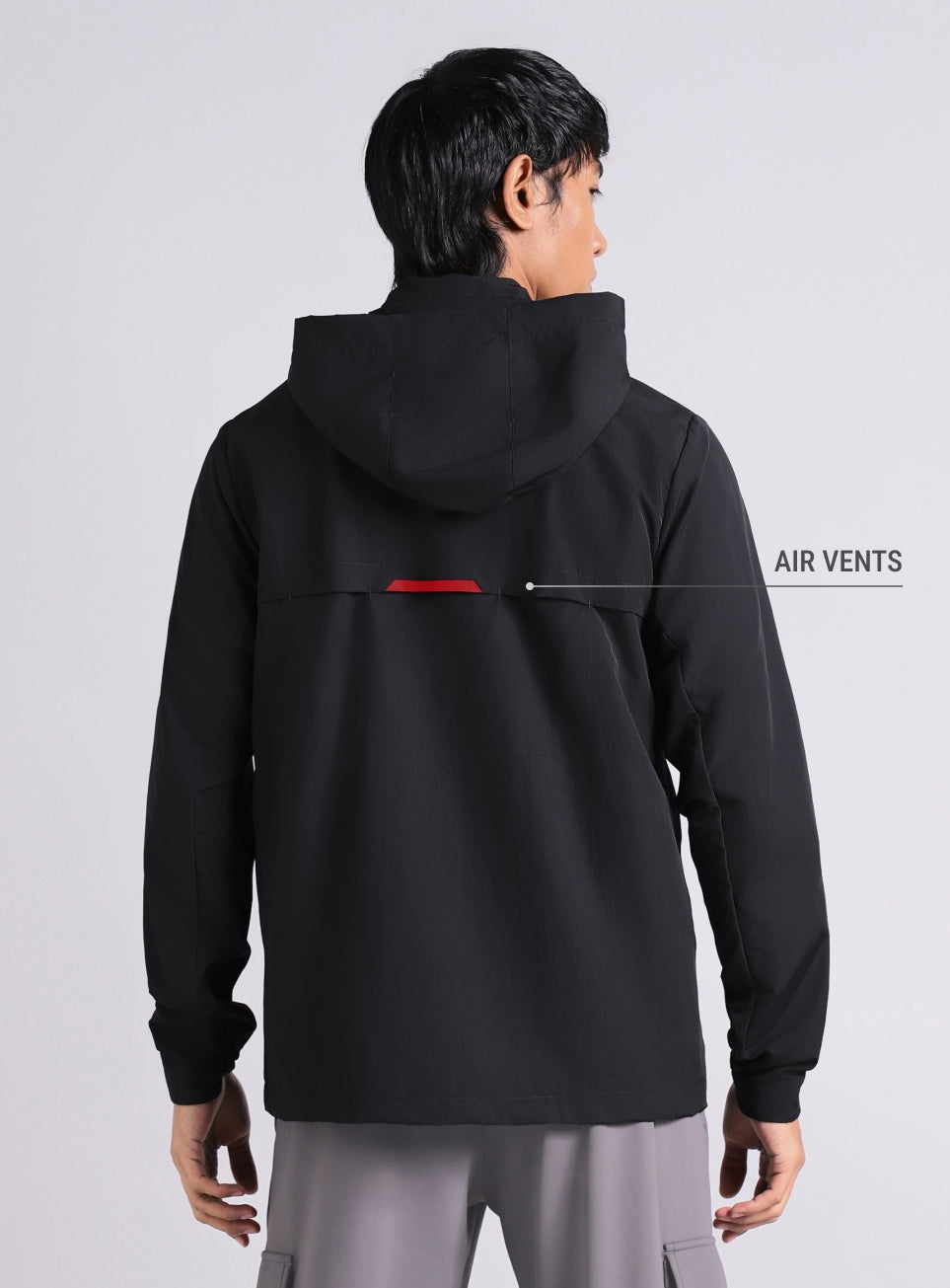 Men's Black Trail Blaze Outdoor Jacket