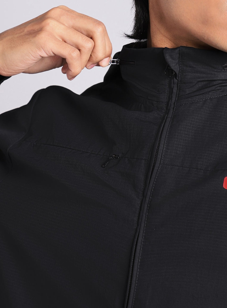 Men's Black Trail Blaze Outdoor Jacket
