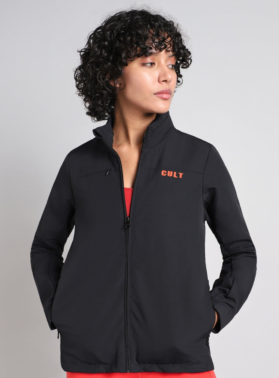 Women's Black Trail Blaze Outdoor Travel Jacket