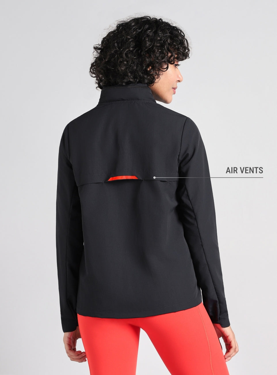 Women's Black Trail Blaze Outdoor Travel Jacket