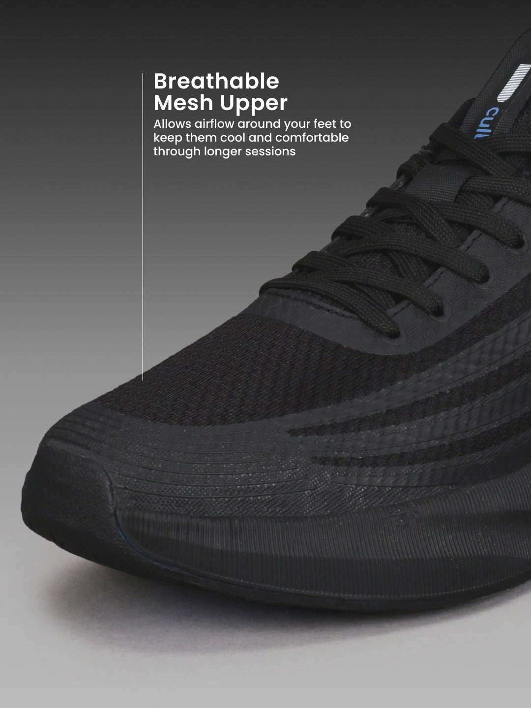 cult Women's Strix Running Shoes - Black/R.Blue