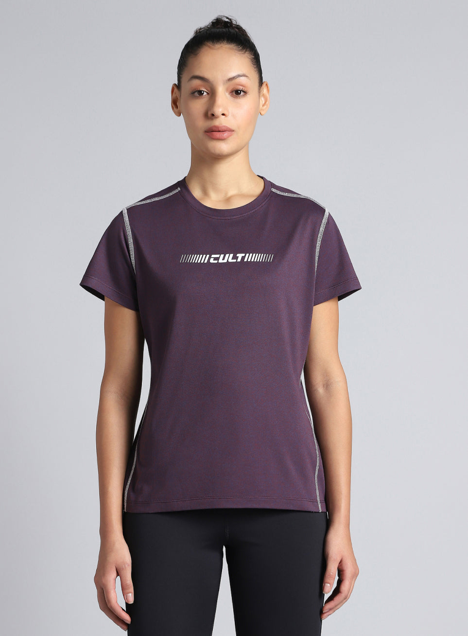 Women's Purple Training HIIT COMFORtech T-shirt