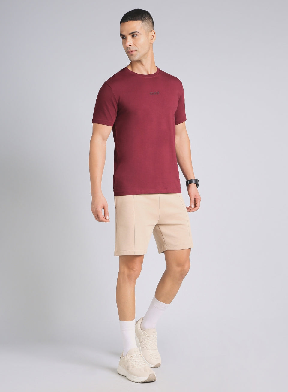 Men's Maroon Soft Form Classic T-shirt