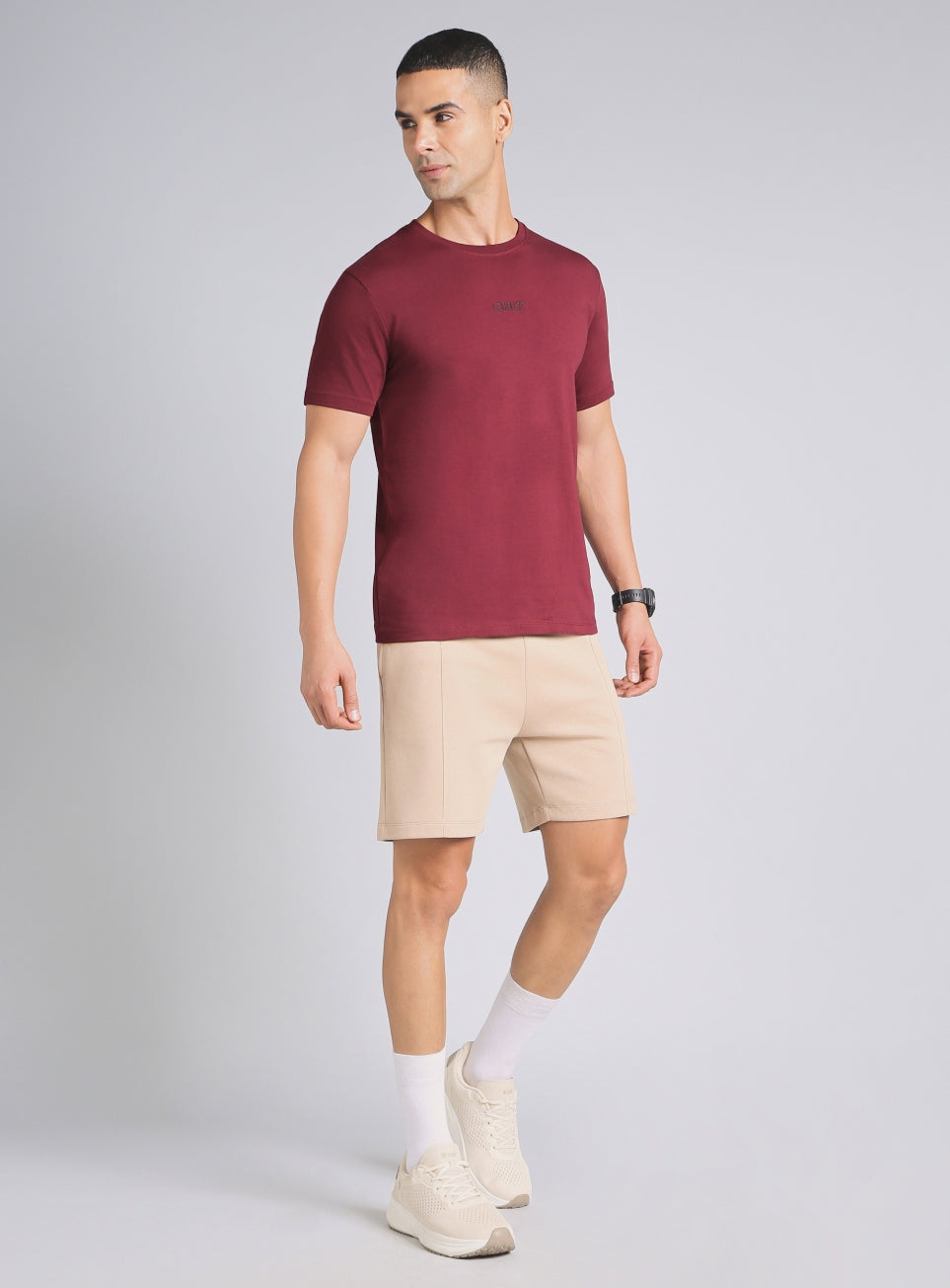 Men's Maroon Soft Form Classic T-shirt