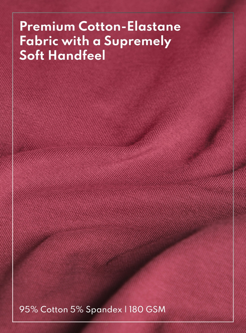 Men's Maroon Soft Form Classic T-shirt