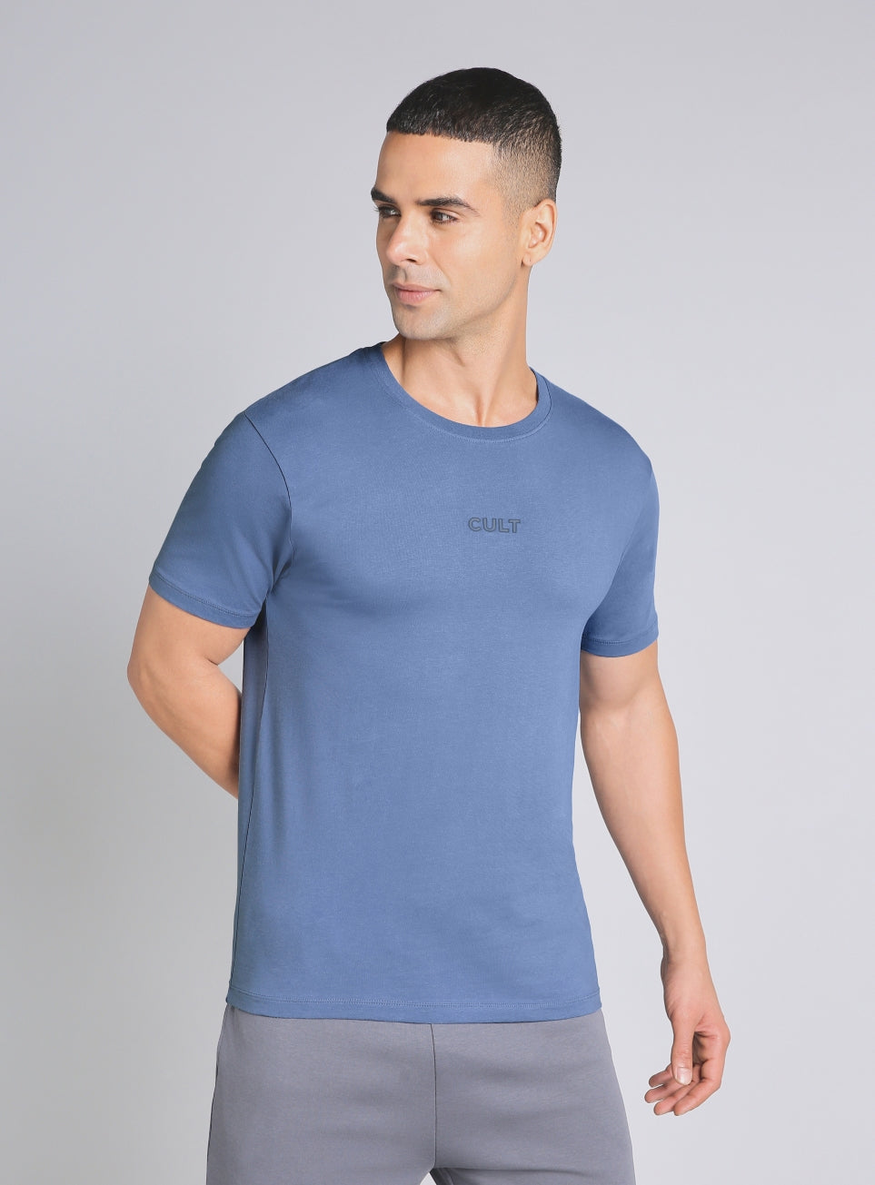 Men's Blue Soft Form Classic T-shirt