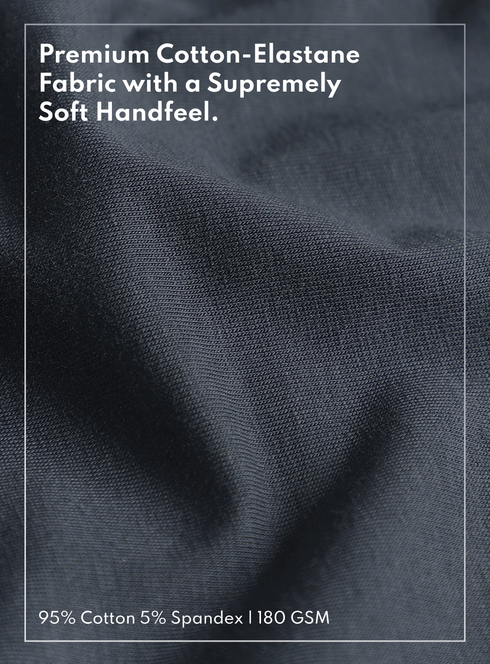 Women's Dark Grey Soft Form Snug T-shirt