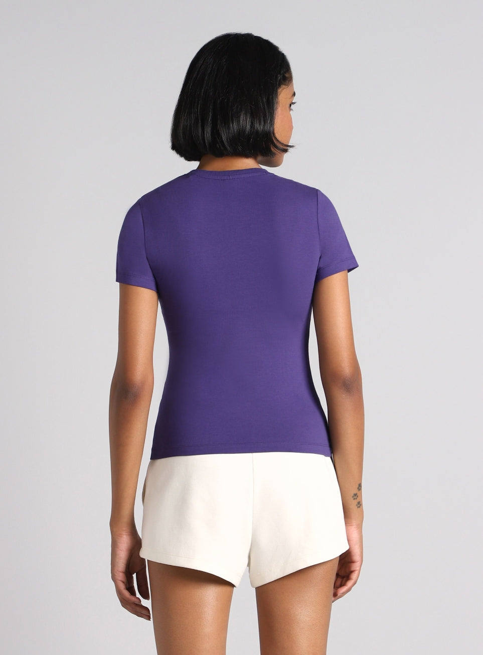 Women's Purple Soft Form Snug T-shirt