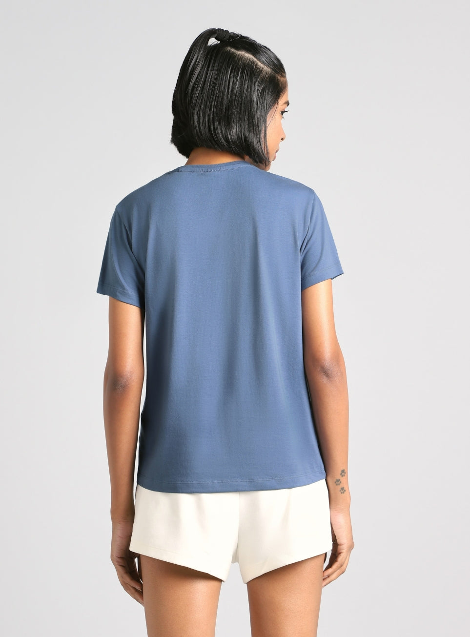 Women's Blue Soft Form Classic T-shirt