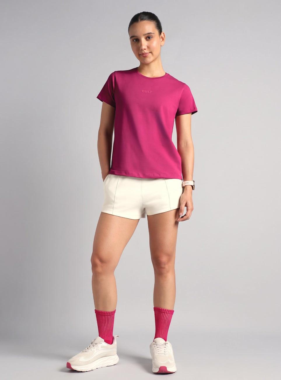 Women's Pink Soft Form Classic T-shirt