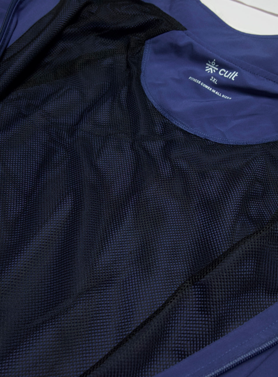 Men's Blue Day Run Essential Plus Size Jacket