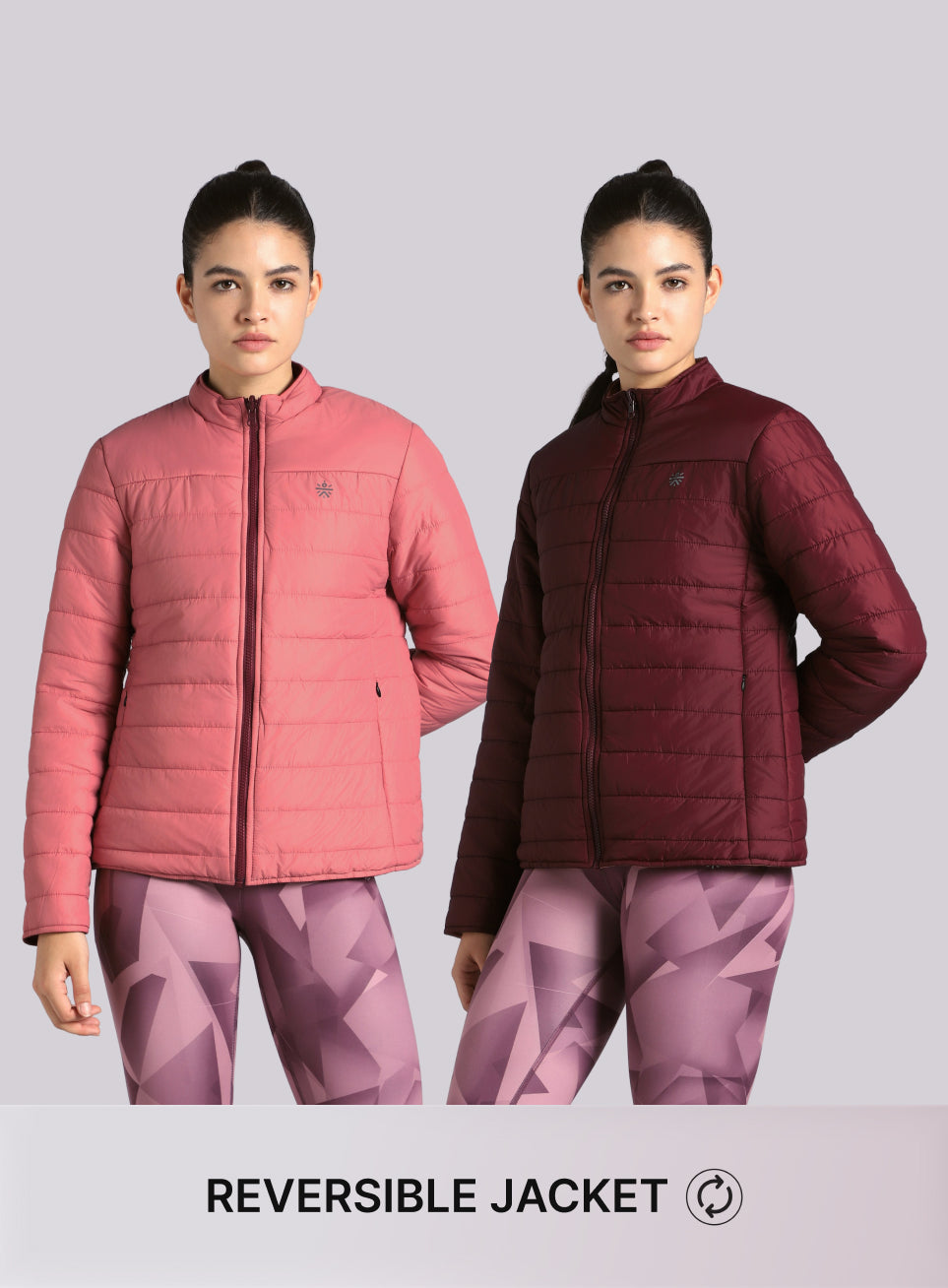Women's MultiColoUr Performance Reversible Jacket