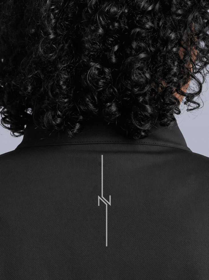 Women's Black Running Essential Plus Size Jacket