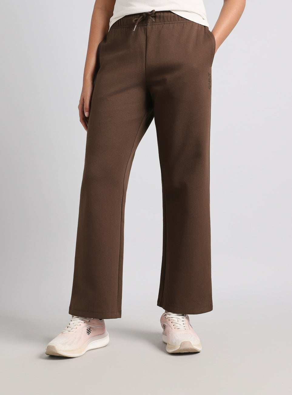 Women's Brown Ultra Luxe Classic Trackpants