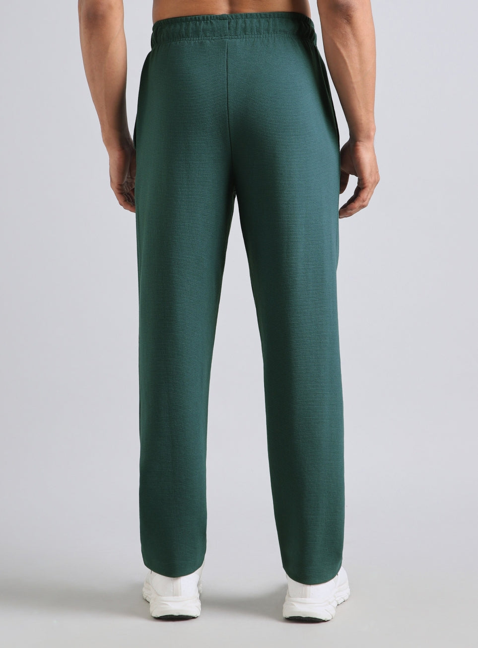 Men's Teal Luxe Form Classic Trackpants