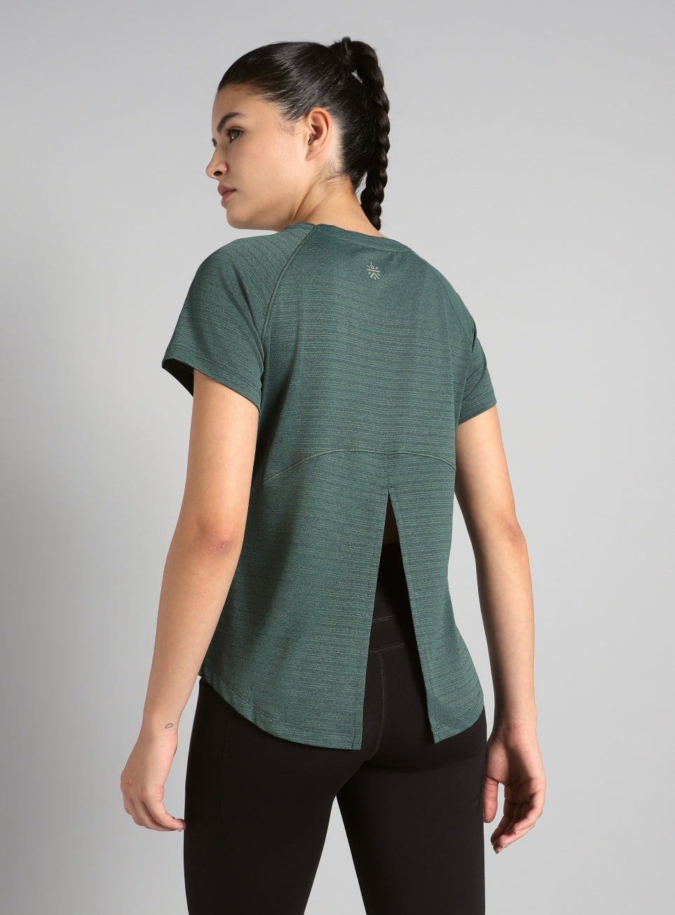 Women's Green Flow HIIT Top