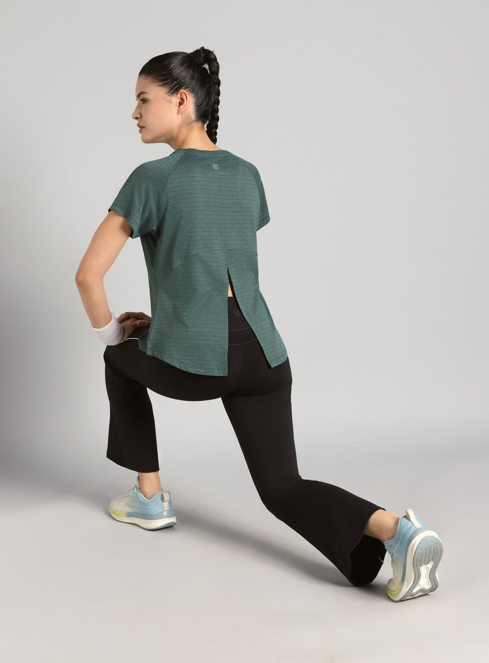 Women's Green Flow HIIT Top