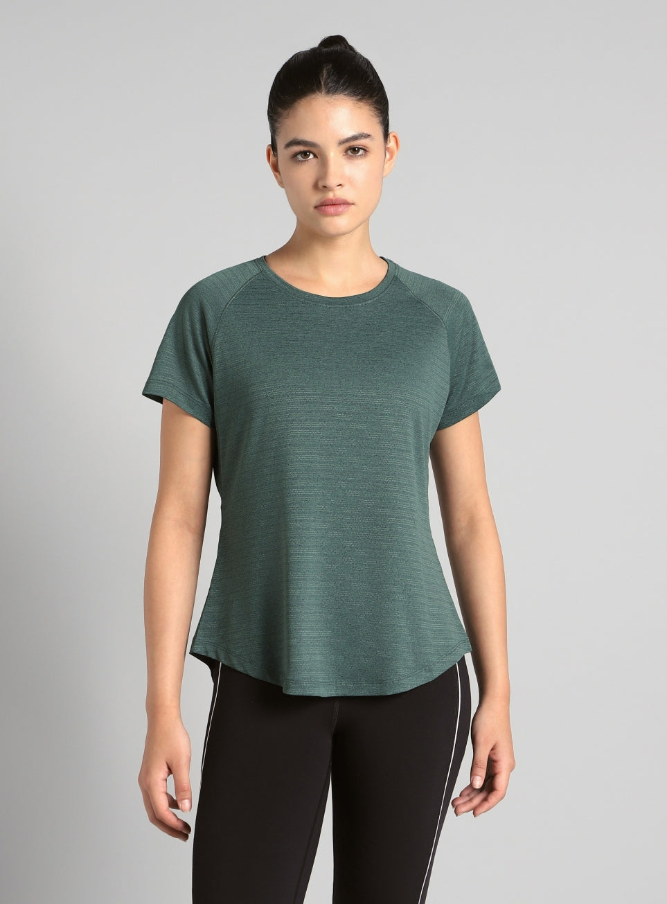 Women's Green Flow HIIT Top