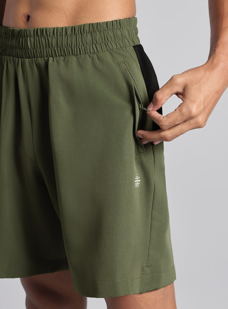 Men's Green Ultra Run Speed Shorts