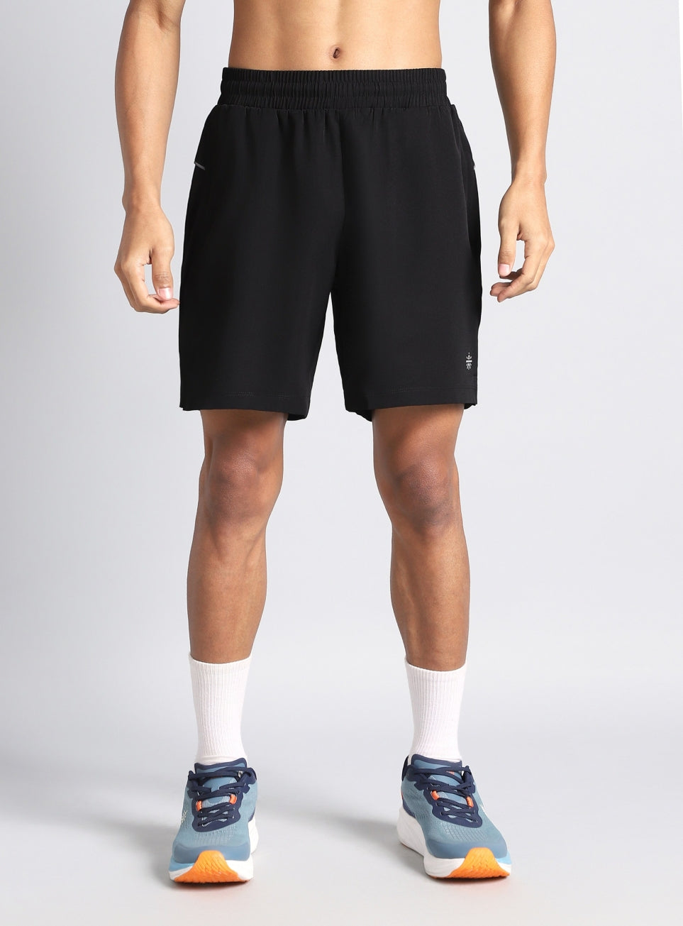 Men's Black Night Jogger Running Shorts