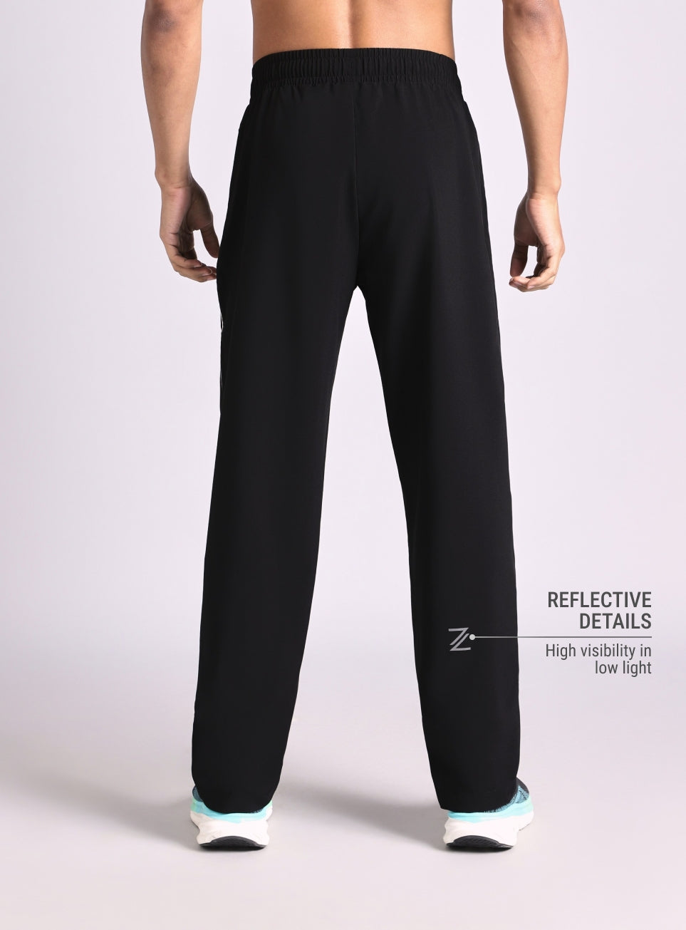 Men's Black Cult Run Cimmunity Trackpant