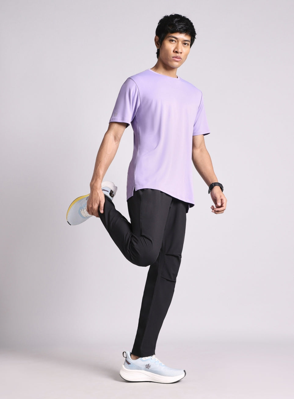 Men's Purple Running Essential T-shirt