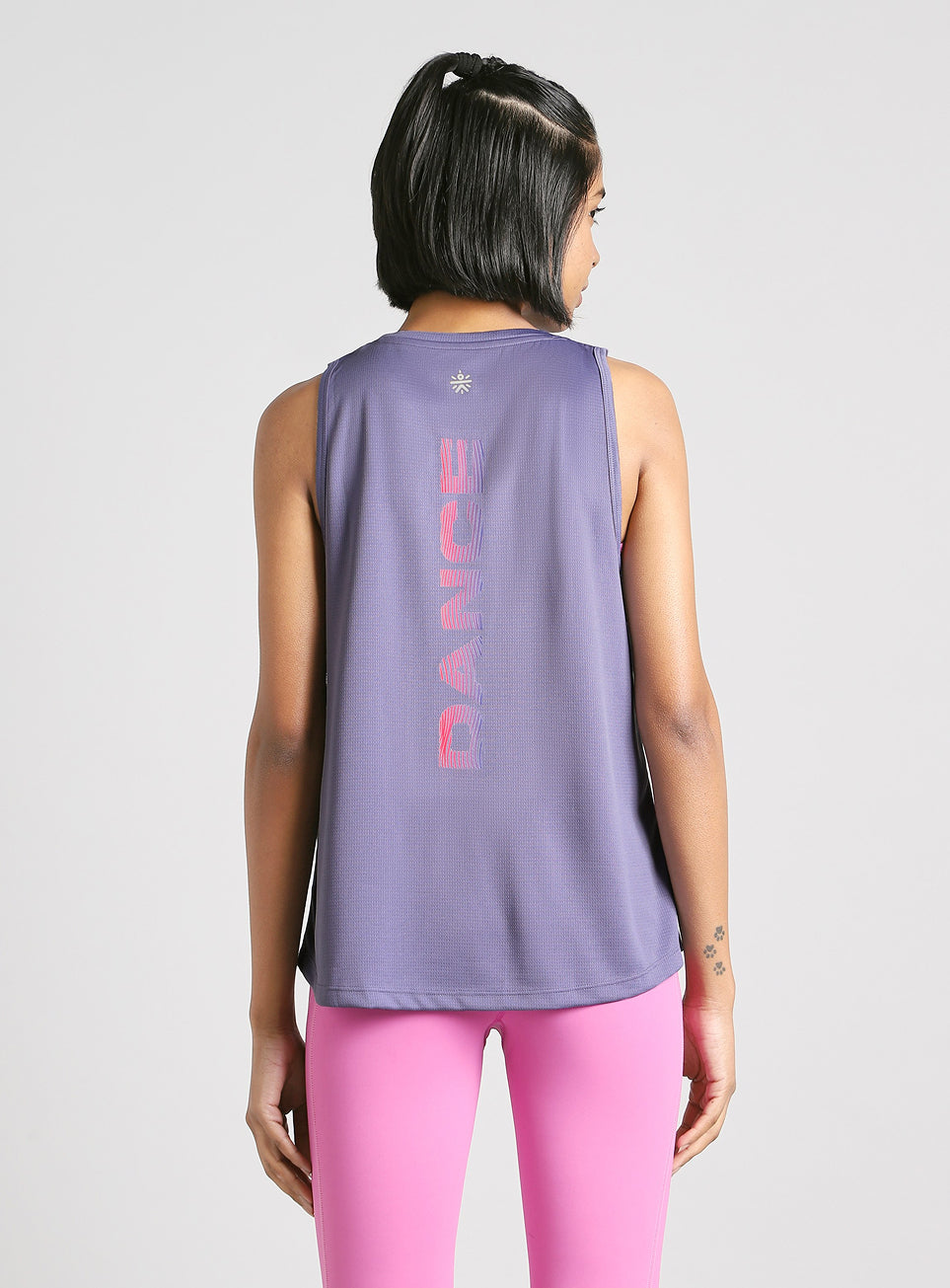 Women's Purple Dance Flow Tank