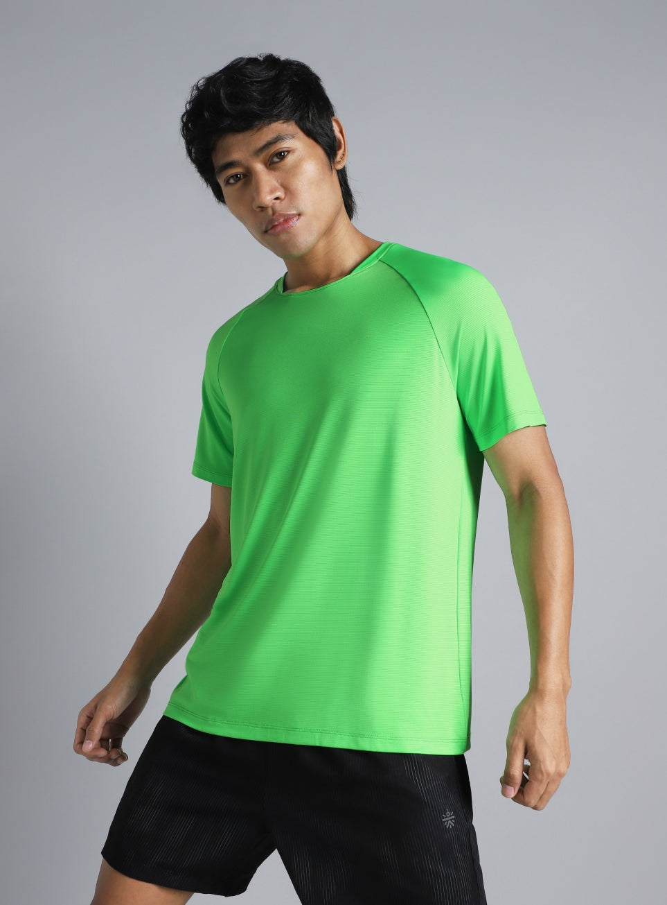 Men's Green Run Mode T-shirt