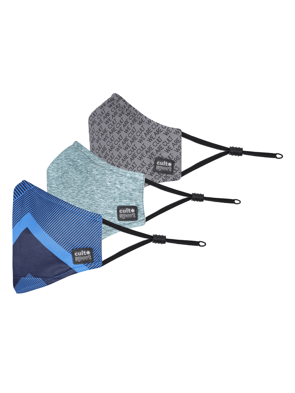 BREATHEFIT Signature Protective Mask - Pack of 3
