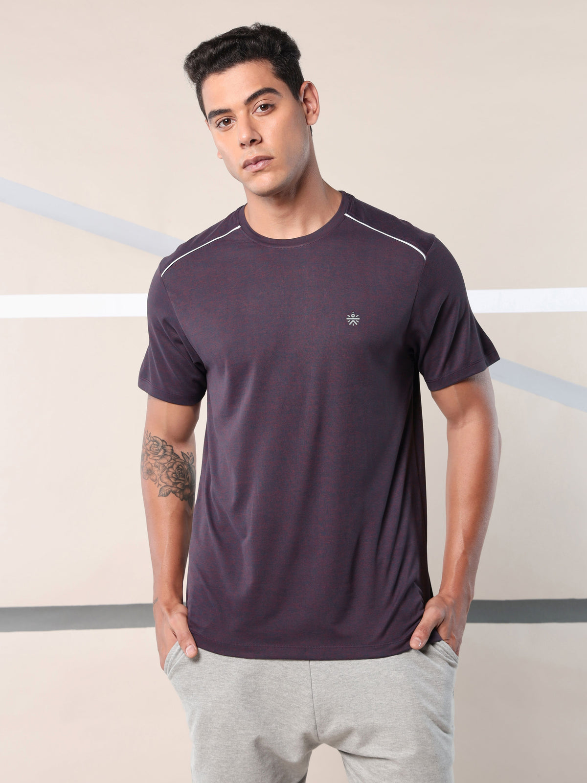 Move All Day Purple Comfortech T-shirt