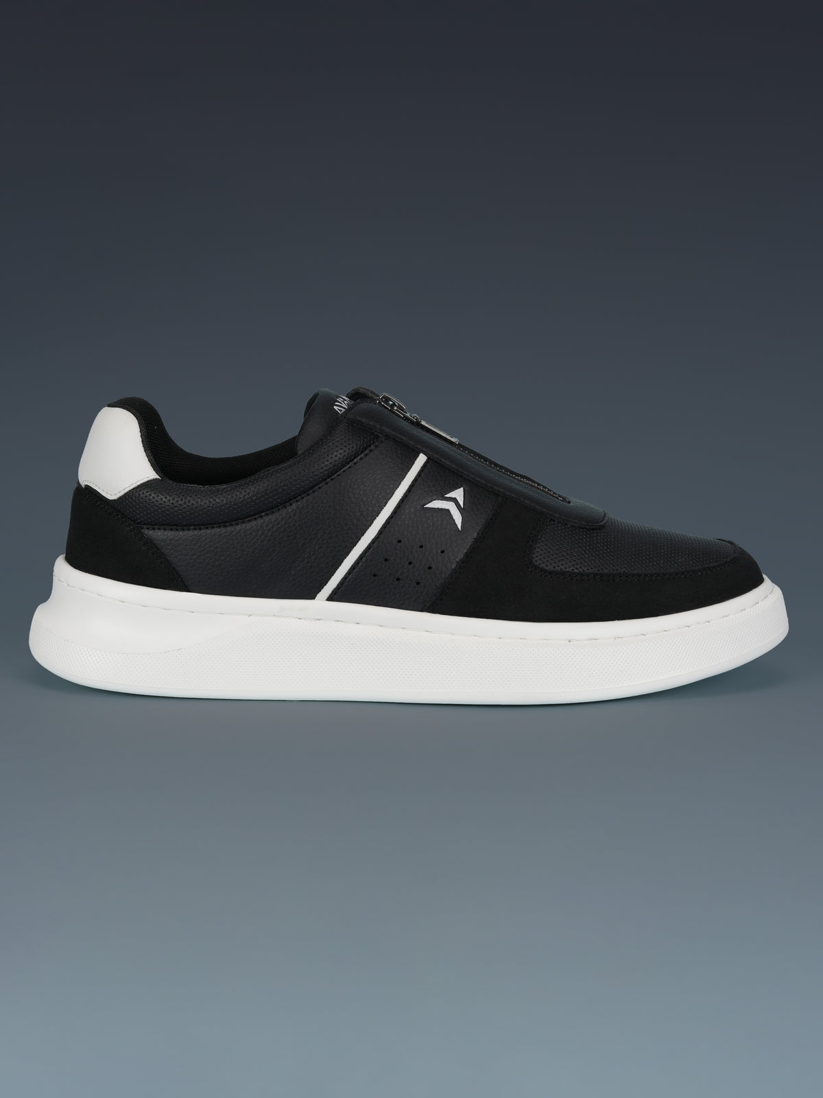 Avant Men's ZipWalk Casual Shoes - Black